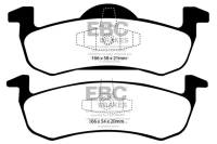 EBC 07-09 Ford Expedition 5.4 2WD Extra Duty Rear Brake Pads - ED91804