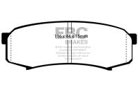 EBC 10+ Lexus GX460 4.6 Extra Duty Rear Brake Pads - ED9993