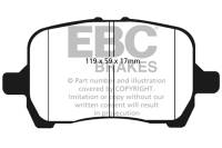 EBC 04-06 Chevrolet Cobalt 2.0 Supercharged Ultimax2 Front Brake Pads - UD1160