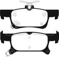 EBC 2016+ Buick Envision 2.0L Turbo Ultimax2 Rear Brake Pads - UD2025