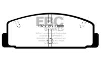 EBC 03-04 Mazda Protege 2.0 Turbo (Mazdaspeed) Ultimax2 Rear Brake Pads - UD332
