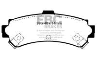 EBC 95-97 Nissan Sentra 1.6 Ultimax2 Rear Brake Pads - UD669