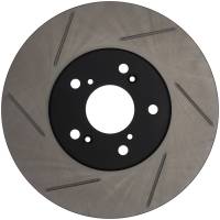 StopTech Power Slot Slotted 99-08 Acura TL (STD Caliper) / 01-03 CL / 04-09 TSX Front Right Rotor - 126.40046SR