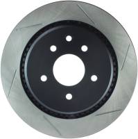 StopTech Power Slot 07-08 Infiniti G35 2WD Sport Sedan / 08-09 G37 SportStop Slotted Rear Left Roto - 126.42093SL