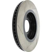 StopTech Power Slot 08-09 Infiniti QX4/QX56 / 07-09 Nissan Armada Left Front Slotted Rotor - 126.42099SL