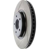 StopTech 13-15 Nissan Pathfinder Slotted Front Right Rotor - 126.42120SR