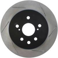 StopTech 13-14 Lexus GS300/350/400/430 Slotted Sport Rear Left Brake Rotor - 126.44189SL
