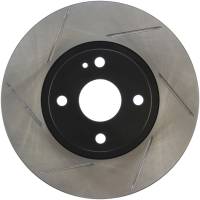 StopTech Power Slot 01-05 Mazda Miata Sport Suspension/Turbo SportStop Slotted Front Right Rotor - 126.45061SR