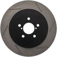 StopTech Power Slot 04 STi Rear Left Slotted Rotor - 126.47020SL