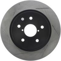 StopTech 16-17 Subaru WRX w/EyeSight Technology Sport Slotted Rear Right Rotor - 126.47037SR