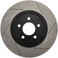StopTech Power Slot 94-04 Ford Mustang Front Left Slotted Rotor - 126.61044SL