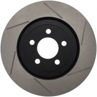 StopTech Power Slot 05 Chrysler 300C 5.7L V8 w/ Vented Rear Disc Front Right SportStop Slotted Roto - 126.63061SR
