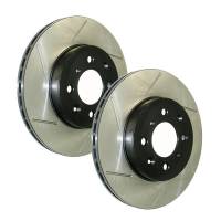 StopTech Power Slot 00-05 Ford Excursion / 99-04 F250/F350 Front Right Slotted CRYO Brake Rotor - 126.65086CSR