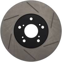 StopTech Power Slot Slotted 99-08 Acura TL (STD Caliper) / 01-03 CL / 04-09 TSX Front Left Rotor - 126.40046SL