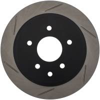 StopTech Power Slot 03-05 350Z / 03-04 G35 / 03-05 G35X SportStop Slotted Rear Right Rotor - 126.42077SR