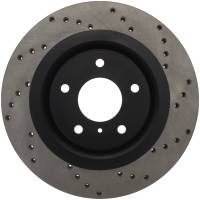 StopTech 08-09 Infiniti EX35 / 05-08 G35 / 09 G37 / 06-09 M35/M45 Drilled Left Front Rotor - 128.42080L