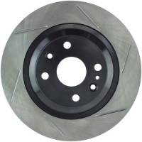 StopTech Power Slot 01-05 Mazda Miata Sport Suspension/Turbo SportStop Slotted Rear Left Rotor - 126.45062SL