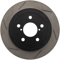 StopTech Power Slot 02-05 WRX Rear Left SportStop Slotted Rotor - 126.47011SL