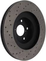 StopTech 02-10 WRX Drilled Right Front Rotor - 128.47018R