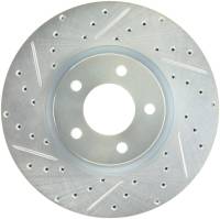 StopTech 07-13 Mazdaspeed3 Sport Slotted & Drilled Front Right Rotor - 227.45078R