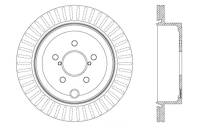 StopTech Drilled Sport Brake Rotor - 128.47031R