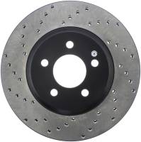 StopTech Power Slot 05-10 Mustang GT V8-4.6L Front Right Drilled Rotor - 128.61086R