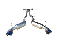 Injen 08-13 Infiniti G37 V6 3.7L RWD Coupe Only 76mm Stainless Steel Exhaust w/ Titanium Tips - SES1997TT