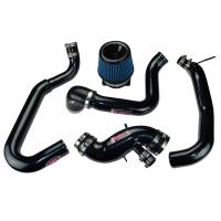 Injen 03-06 Evo 8/9/MR Cast Aluminum Intake System w/ Full Intercooler Piping Black Short Ram Intake - SP1898BLK