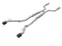 aFe POWER Takeda 2023 Nissan Z 2 1/2in 304 SS Cat-Back Exhaust System w/ Carbon Fiber Tips - 49-36138-C