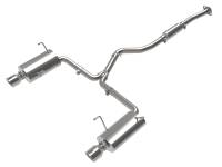aFe Subaru Forester XT 14-18 H4-2.5L Takeda 2-1/2in to 2-1/4in 304 SS Cat-Back- Polished Tip - 49-36804-P