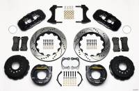 Wilwood AERO4 Rear P-Brake Kit 14.00in Drilled Big Ford New Style 2.50in Offset - 140-10948-D