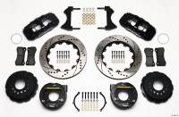 Wilwood AERO4 Rear P-Brake Kit 14.00in Drilled Ford 8.8 w/2.5in Offset-5 Lug - 140-10952-D