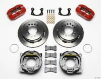 Wilwood Dynapro Low-Profile 11.00in P-Brake Kit - Red New Big Ford 2.50in Off Staggered Mount - 140-11392-R