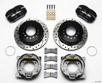 Wilwood Dynapro Low-Profile 11.00in P-Brake Kit Drilled Ford 8.8 w/2.50in Offset-5 Lug - 140-11396-D