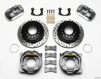 Wilwood Dynapro Low-Profile 11.00in P-Brake Kit Drill-Pol New Big Ford 2.36in Offset - 140-11402-DP