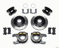 Wilwood D154 P/S Park Brake Kit Drilled Big Ford New Style 2.36in Offset - 140-12216-D