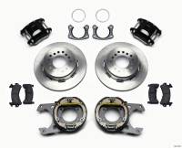 Wilwood D154 P/S Park Brake Kit New Big Ford 2.50in Off Front Mount - 140-12235