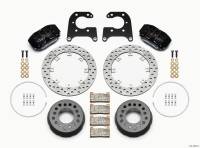 Wilwood Dynapro Lug Mount Single Rear Dynamic Kit SA Drilled Big Ford 2.36in Offset - 140-12547-D