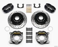 Wilwood Dynapro Lug Mount P/S Park Brake Kit Drilled New Big Ford 2.50in Offset - 140-13181-D