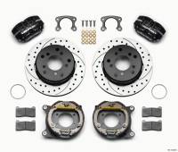 Wilwood Dynapro Lug Mount P/S Park Brake Kit Drilled Small Ford 2.36in Off Bronco 5 x 5.50 - 140-13320-D