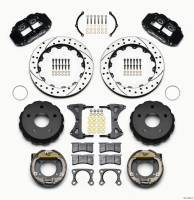 Wilwood Narrow Superlite 4R Rear P-Brk Kit 12.88in Drilled Big Ford 2.36in Off Bronco 5 x 5.50 - 140-13323-D