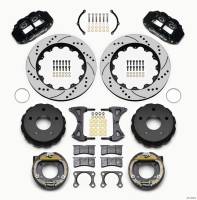 Wilwood Narrow Superlite 4R Rear P-Brk Kit 14.00in Drilled Small Ford 2.36in Off Bronco 5 x 5.50 - 140-13332-D