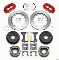 Wilwood Narrow Superlite 4R Rear P-Brk Kit 14.00in Red Small Ford 2.36in Off Bronco 5 x 5.50 - 140-13332-R