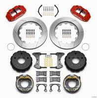 Wilwood Narrow Superlite 4R Rear P-Brk Kit 14.00in Red Big Ford 2.36in Off Bronco 5 x 5.50 - 140-13333-R