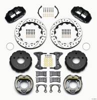 Wilwood Narrow Superlite 4R Rear P-Brk Kit 12.88in Drilled Big Ford New 2.38in Off Bronco 5 x 5.50 - 140-13665-D
