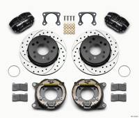 Wilwood Dynapro Lug Mount P/S Park Brake Kit Drilled Big Ford 2.00in Off Bronco 5 x 5.50 - 140-13733-D