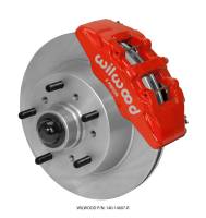 Wilwood Dynapro 6 Front Kit 11.75 Rotor Red 57-67 Ford F100 - 140-14607-R
