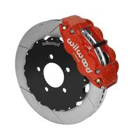 Wilwood 03-11 Ford Crown Victoria Narrow Superlite 6R Big Brake Front Brake Kit 12.88in Slotted Red - 140-14680-R