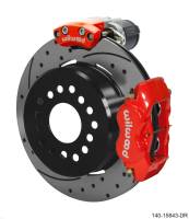 Wilwood EPB/FDLI Rear Kit 12.19in. Big Ford - SRP, Red - 140-15843-DR
