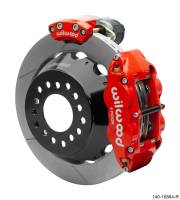 Wilwood EPB/FNSL Rear Kit 12.88in. Big Ford - Red - 140-15844-R